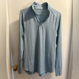 Lululemon Drysense training half-zip Breeze Blue (2022) Size Medium